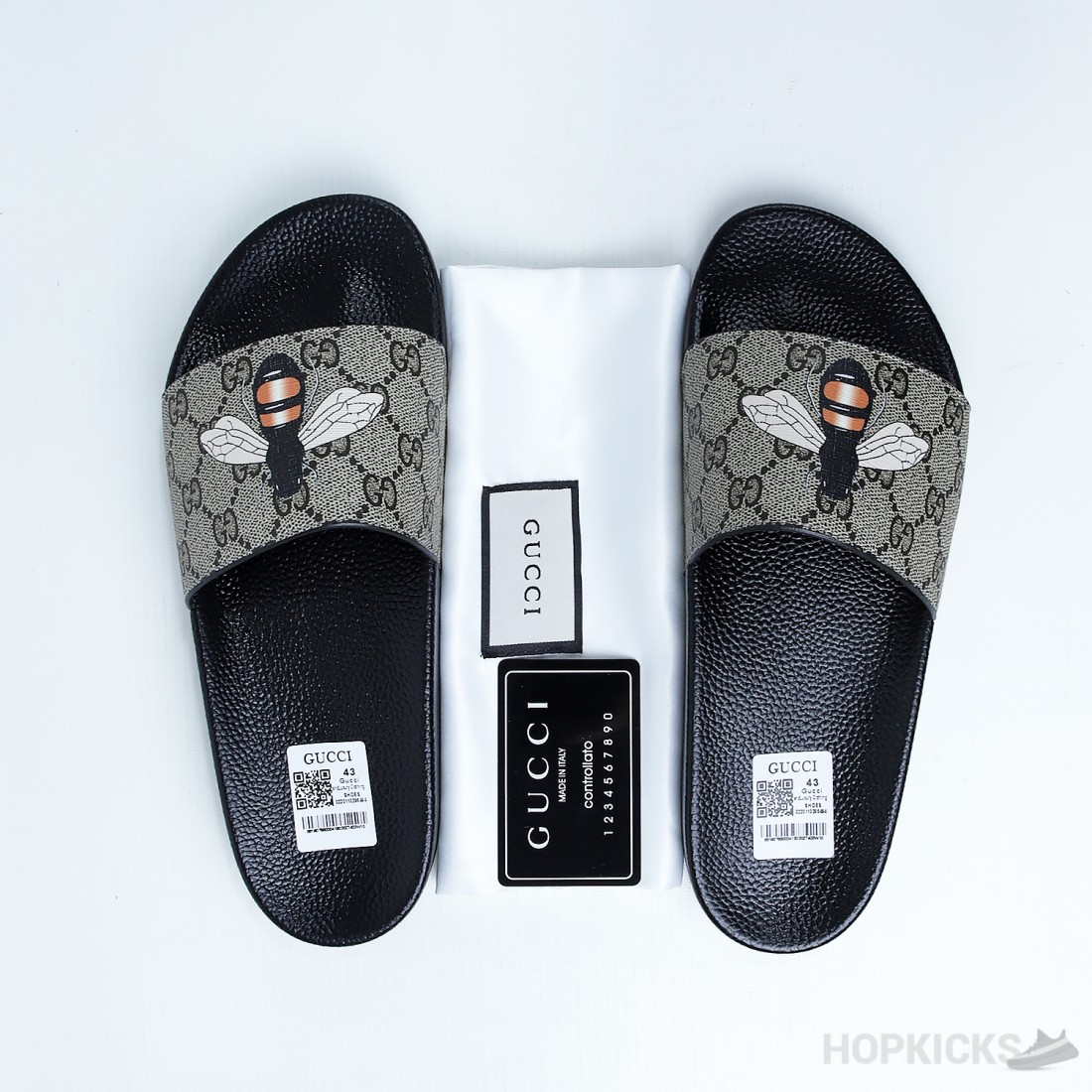 Gucci slides with discount bee